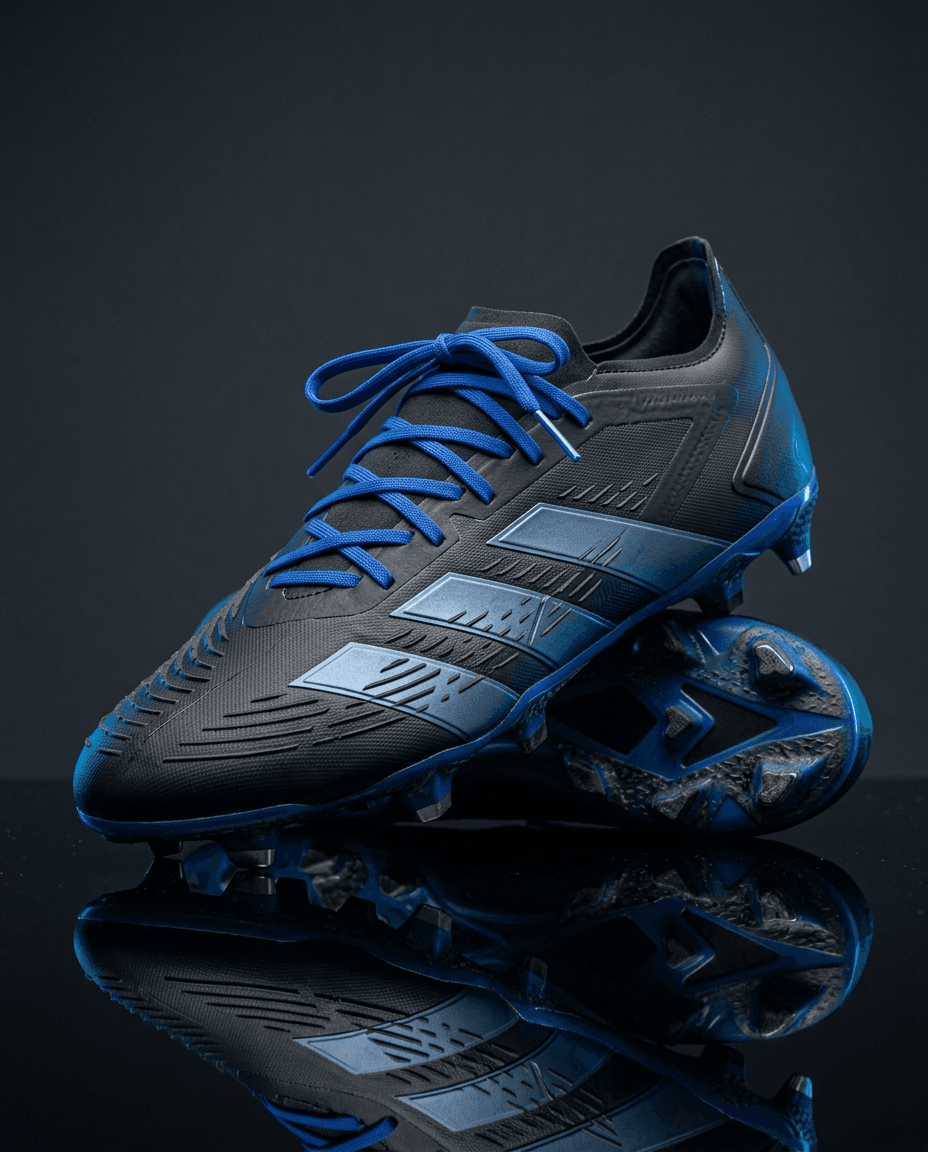 Phantom Blue boot in black